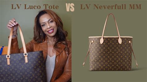 louis vuitton luco tote vs neverfull|louis vuitton neverfull clearance.